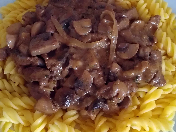 Easy Way Make Recipe Vickys Beef Stroganoff, GF DF EF SF NF that is Delicious, Delicious}