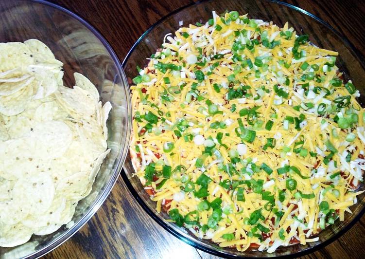 Recipe of Tasty "Party Nacho Dip"