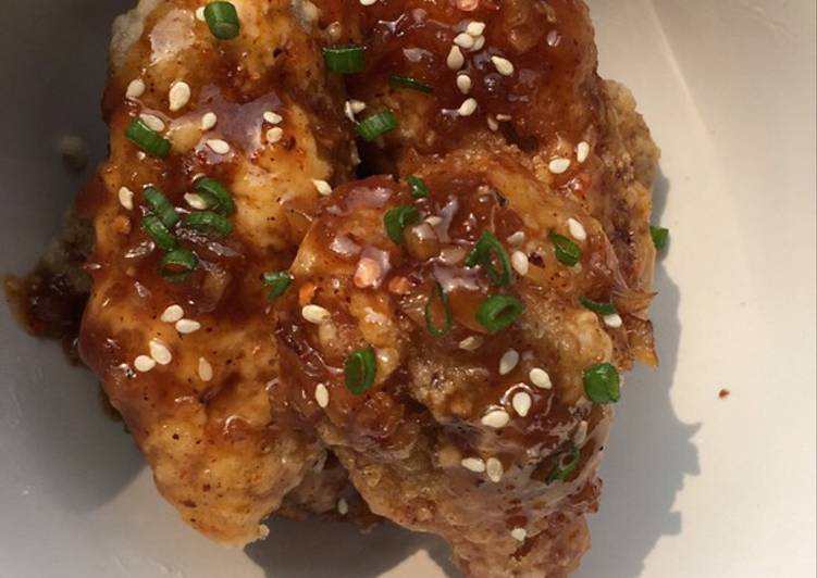 Spicy Honey Butter Chicken Wings