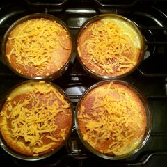 A picture of Charlie's Cornbread Chicken Pot Pie.