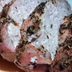 A picture of Herbed Pork Loin Roast.