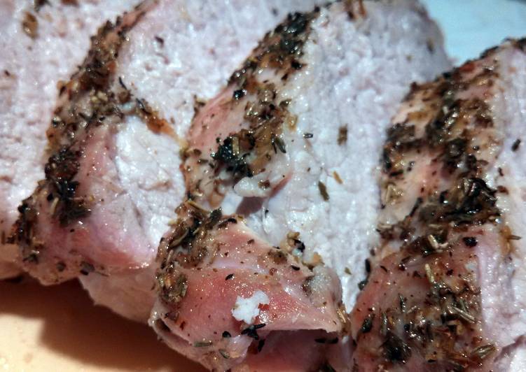 Recipe of Any-night-of-the-week Herbed Pork Loin Roast