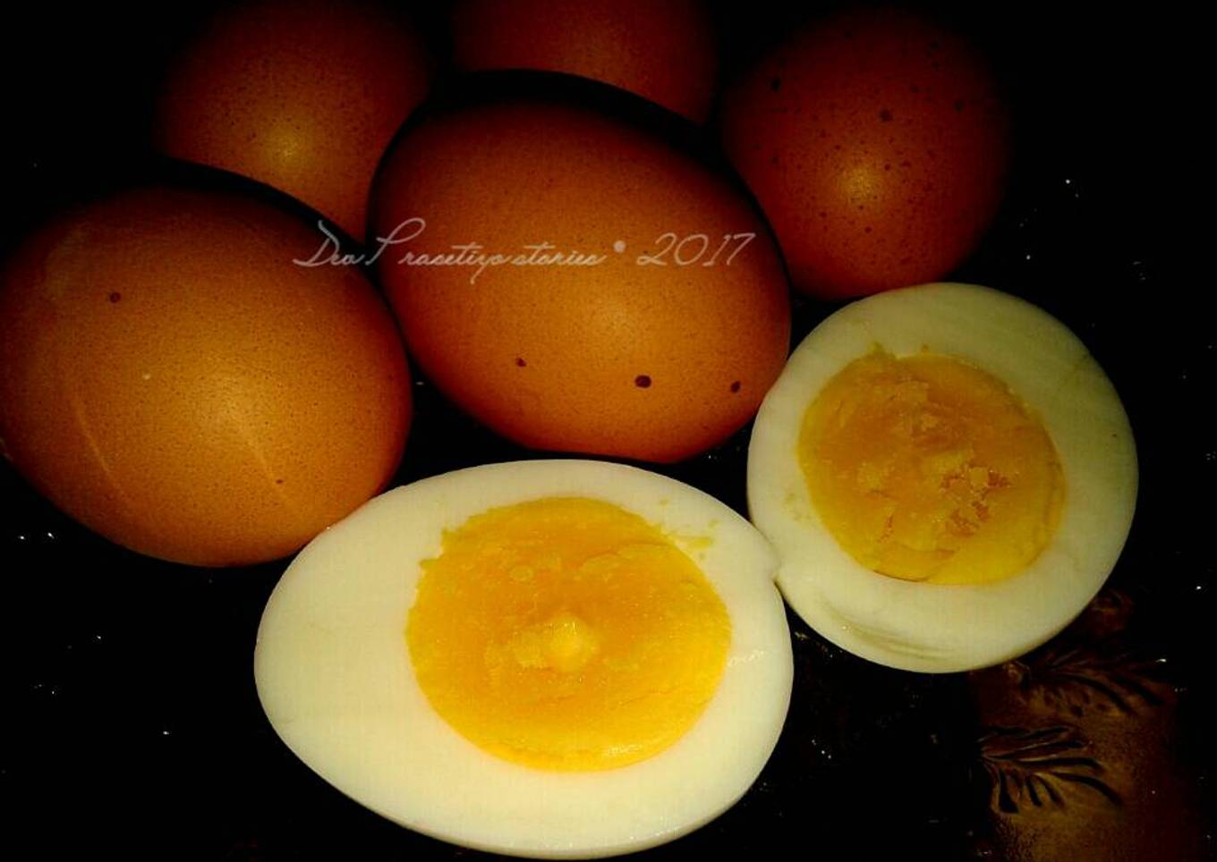Telur Rebus Well-Done
