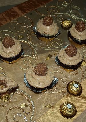 Φωτογραφία της συνταγής Cupcakes ferrero