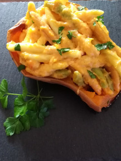 Foto di Zucca ripiena al forno