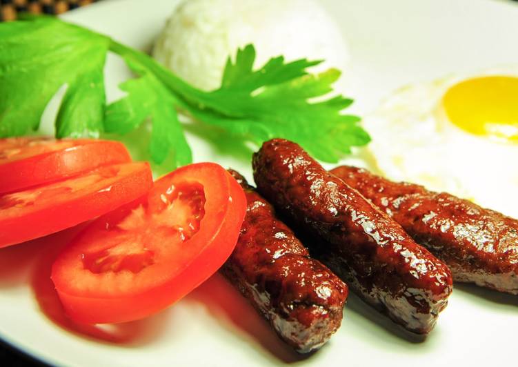 Recipe of Super Quick Homemade Skinless Longganisa (Filipino style sausage)