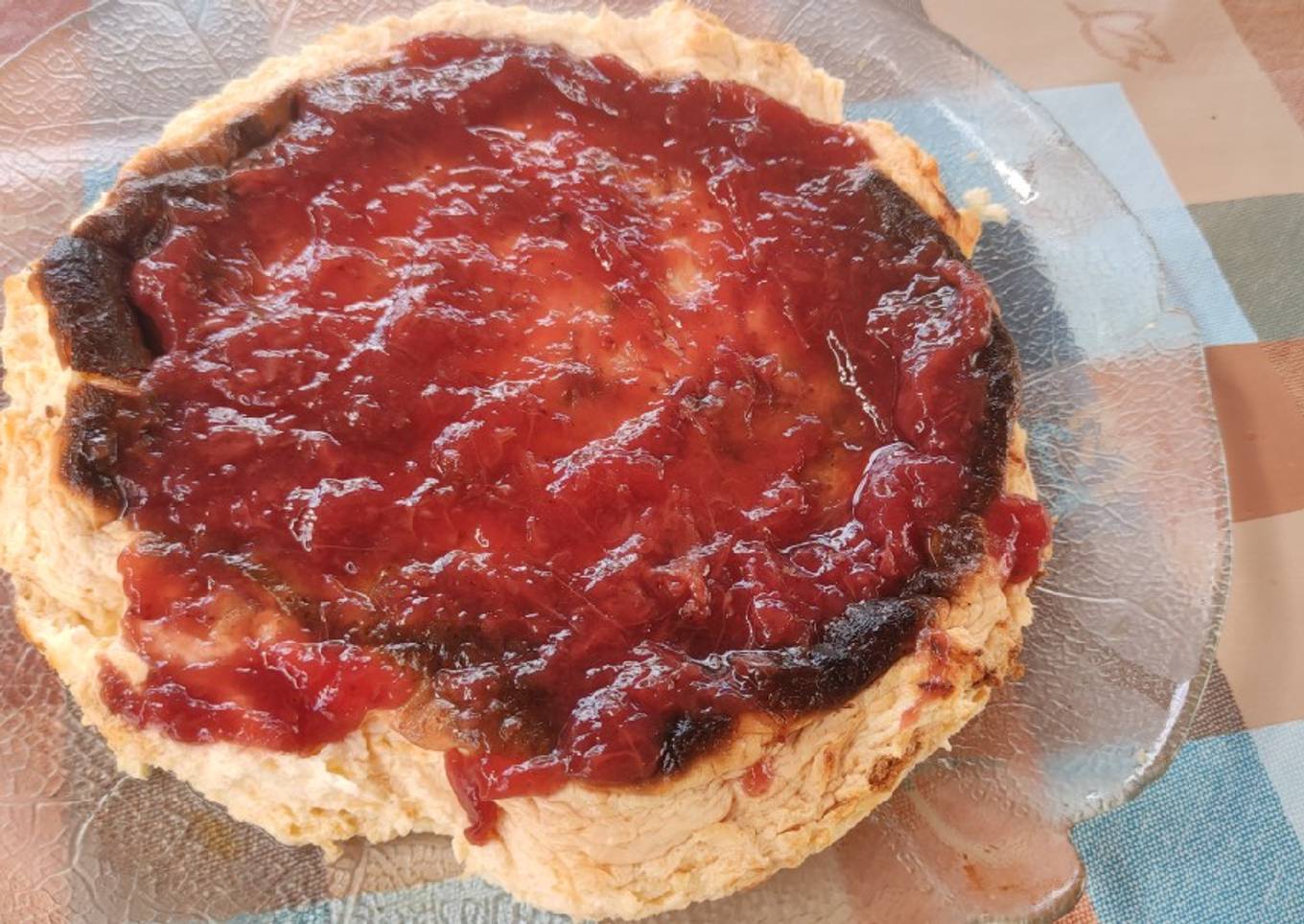 Tarta de "queso" saludable