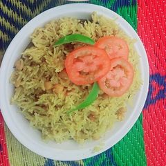 A picture of Channa pulao #cookpadapp.
