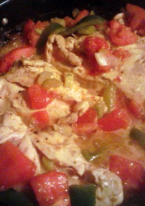 A picture of Chicken Tomate.