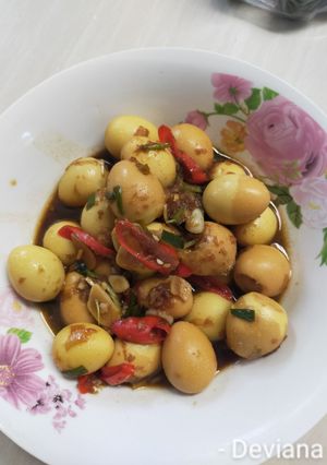 Foto resep Telur puyuh kecap