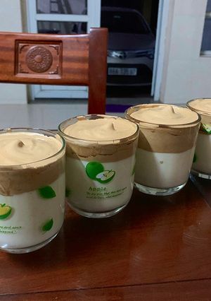 Hình của món Cafe bọt biển.