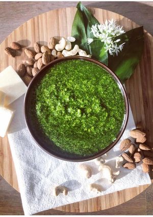 Une photo de Pesto à l’ail des ours