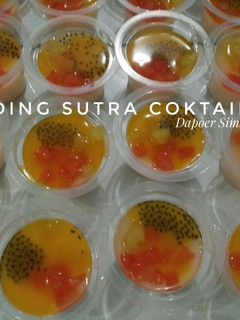 Foto resep Puding Sutra coktail #BikinRamadanBerkesan