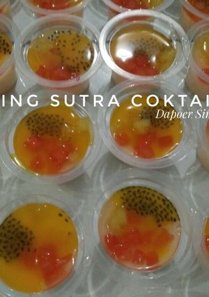 Foto resep Puding Sutra coktail #BikinRamadanBerkesan