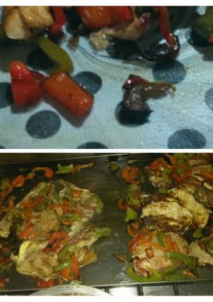 Foto principal de Mixto de molleja, churrasco, solomillo y morrón a la planchetta