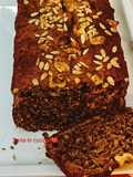 Banana bred con noci e semi di girasole