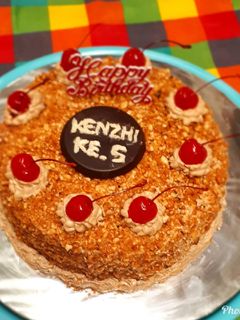 Foto resep Cake Nougat Mocca