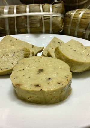 Hình của món Chả lụa chay.