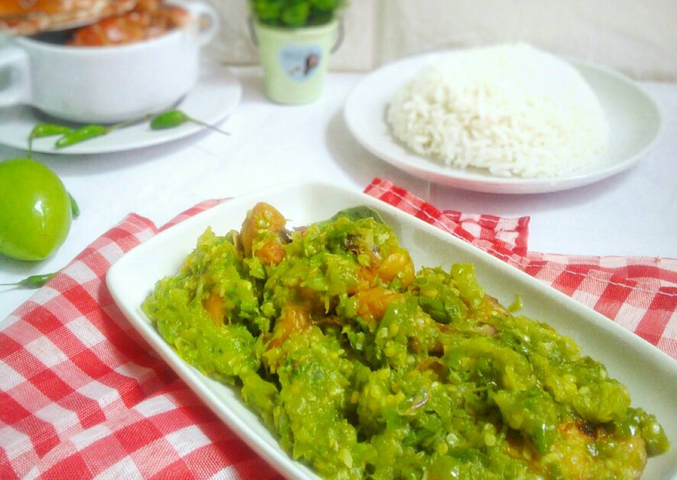 Ayam Goreng Sambal Hijau