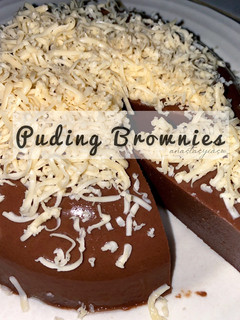 Foto resep Puding Brownies