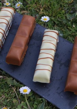 Une photo de Fondants chocolat au lait de coco
