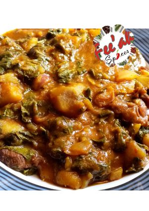 A picture of Sweet potatoes porridge.