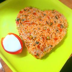 Tomato Mint Pilaf A picture of Tomato Mint Pilaf.