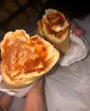 Conos de pizza caseros