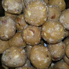A picture of Power pack moong dal laddu.