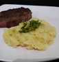 Langkah Gampang Membikin Resep Beef BBQ steak with mashed potatoes yang Menggugah Selera Anti Ribet, Uenak Banget