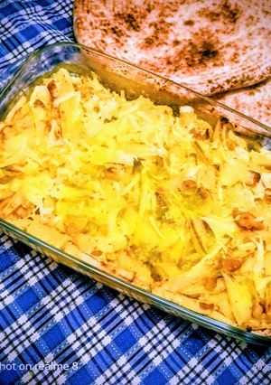 صورة لوصفة غراتان بطاطا بصوص الجبن