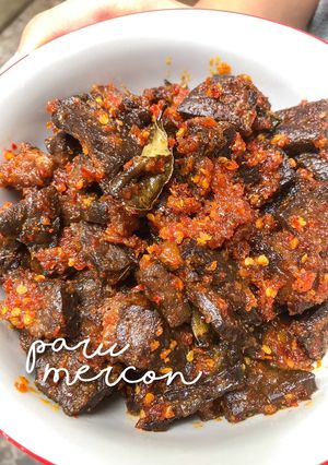 Foto resep Paru Mercon