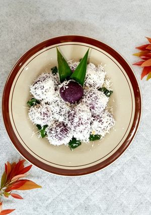 Foto resep Klepon Ubi Ungu aroma Pandan