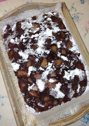 Foto di Torta di Pere e cioccolato