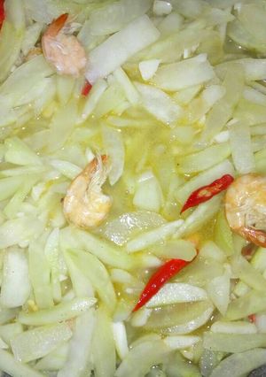 Foto resep Tumis Timun Udang