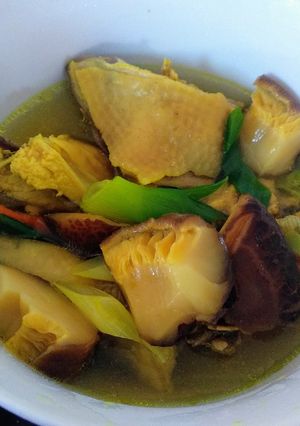 Foto resep Sup Ayam Jamur