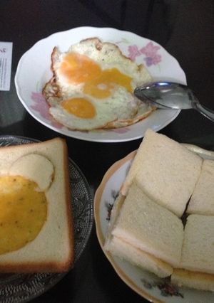 Hình của món Bữa sáng cùng Sandwich.