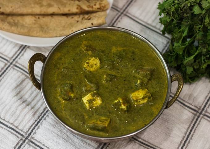 Saag paneer