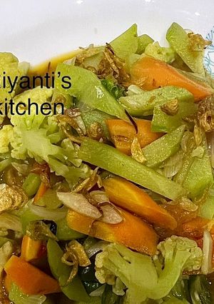 Foto resep Tumis labu-wortel- kembang kol