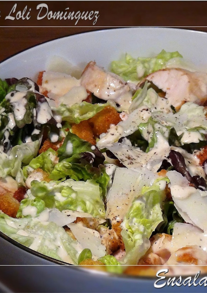 Una foto de Ensalada César