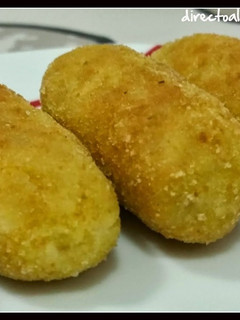 Una foto de Croquetas de pollo asado