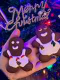 Gingerbread Men Cookies! (Τζίντζερμπρεντ μπισκότα για τα Χριστούγεννα - Μπισκοτάνθρωπος!)
