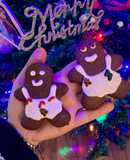 Gingerbread Men Cookies! (Τζίντζερμπρεντ μπισκότα για τα Χριστούγεννα - Μπισκοτάνθρωπος!)