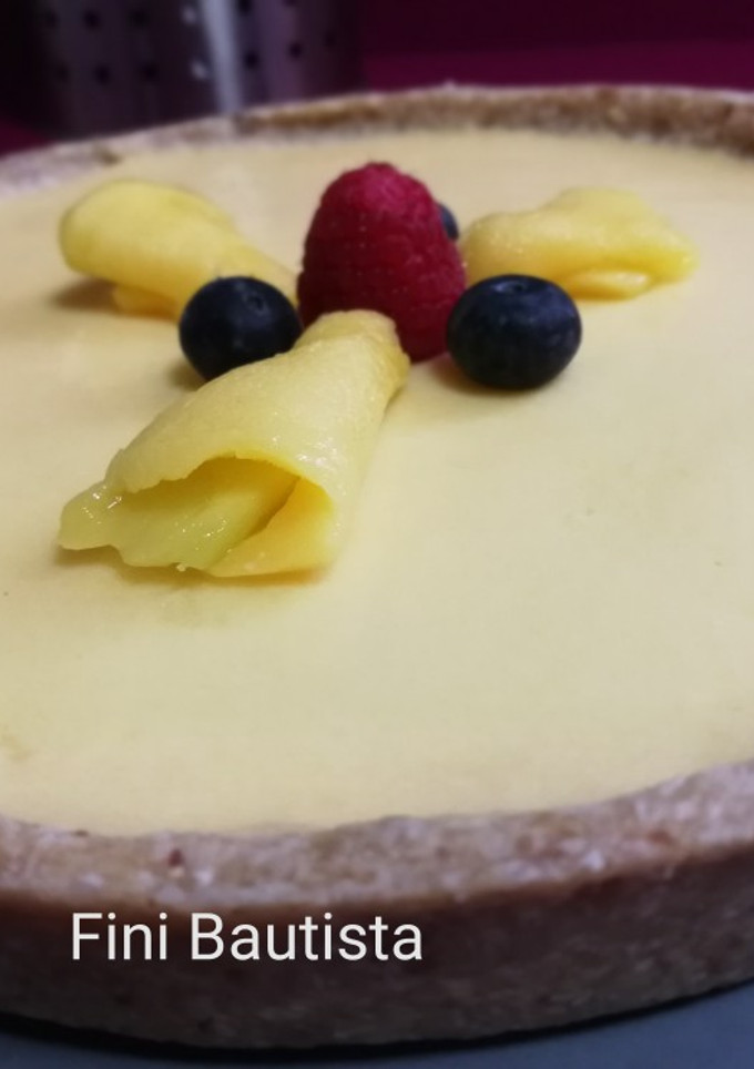 Una foto de Saludable tartaleta de mango