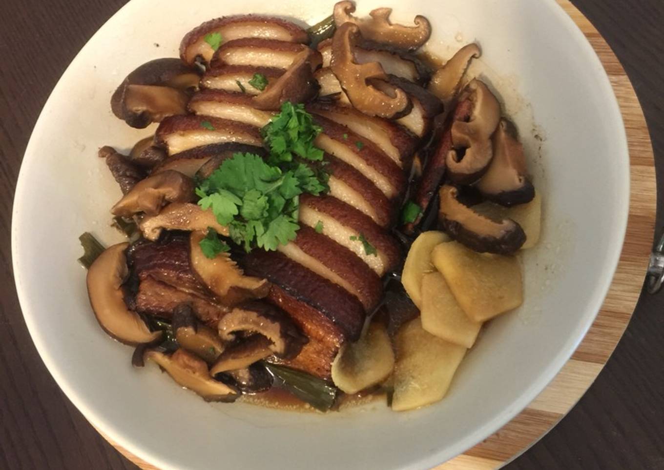 Pork galangal brine