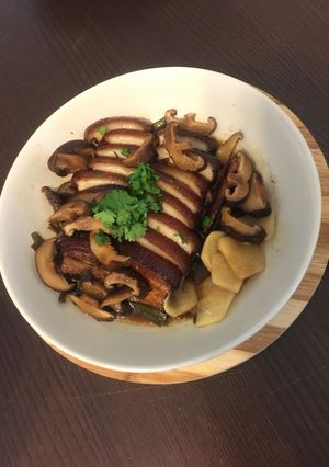 A picture of Pork galangal brine.