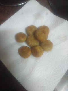 Una foto de Croquetas de chipirón y verduras