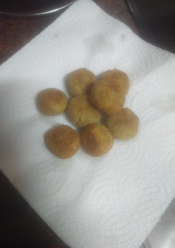 Una foto de Croquetas de chipirón y verduras
