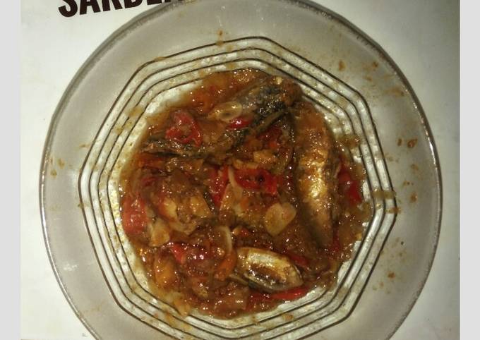 Ikan Sarden (Masak Sarden kalengan biar lebih enak)