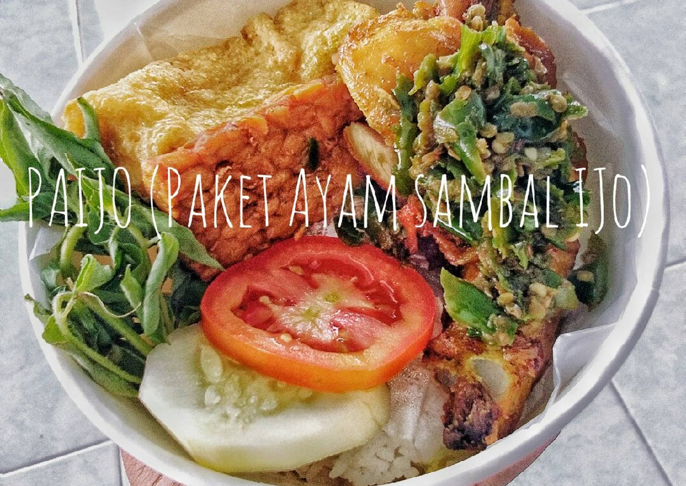 8. Ayam Geprek Sambal Ijo